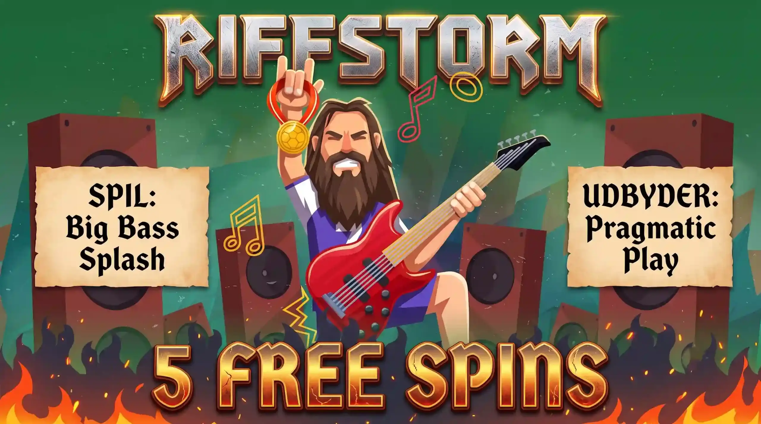 RIFFSTORM kampagnekode til free spins